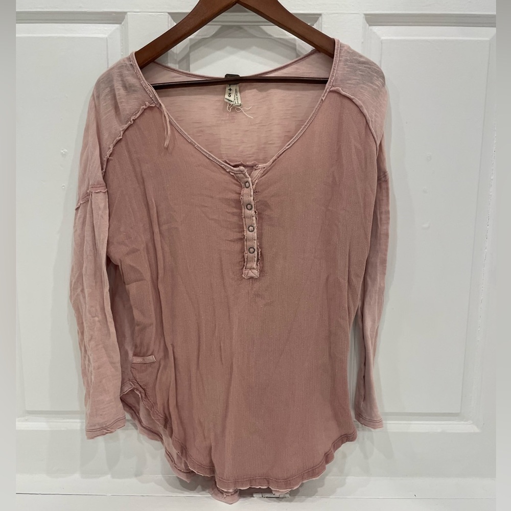 We the free Henley top